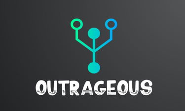 Outrageous.app - Creative brandable domain for sale